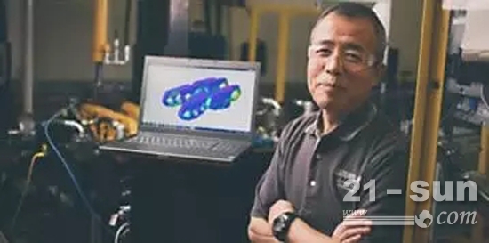 在産品開發過程的各個階段，卡特彼勒都會使用虛拟仿真技術