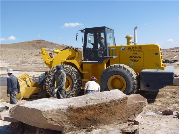 回訪内蒙古客戶（我公司FDM756T-16）